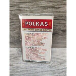 Polkas They Don't Get No Better, Cassette Tape-Various Artist-Polka Music-Rare